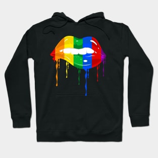 Pride Month Lips with drips Hoodie